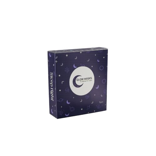 Glow Mask Self Heating Eye Masks in box