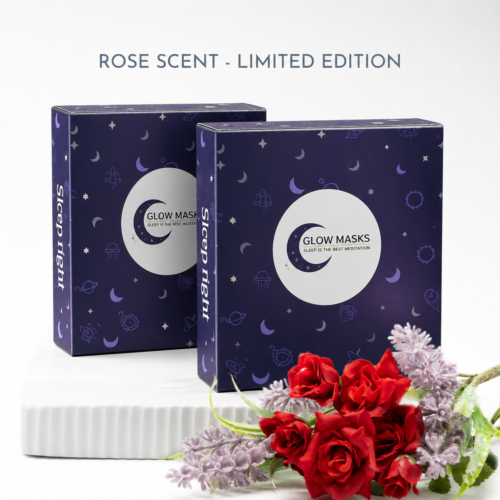 Glow Masks Rose - Pack of 5 (Limited Edition)